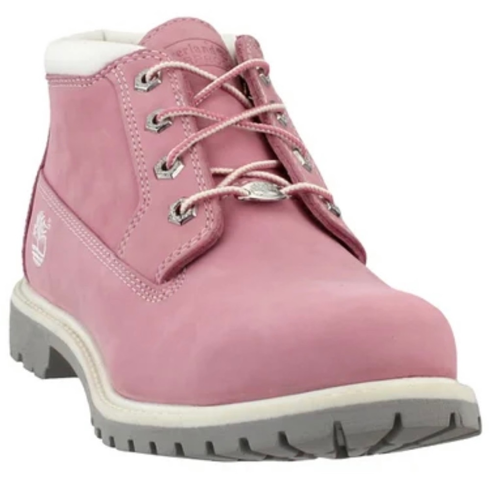 NWB pink Nellie Timberland Boots- waterproof